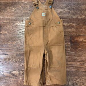 Carhartt Tan Overalls for baby
